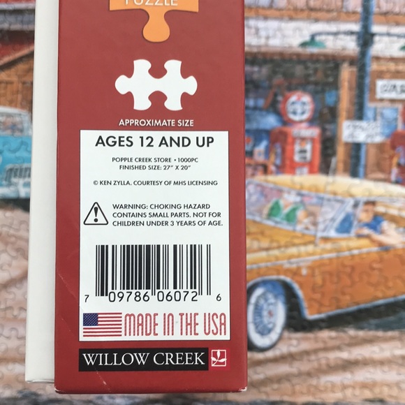 Willow Creek 1000 pc general store puzzle euc - Picture 4 of 6